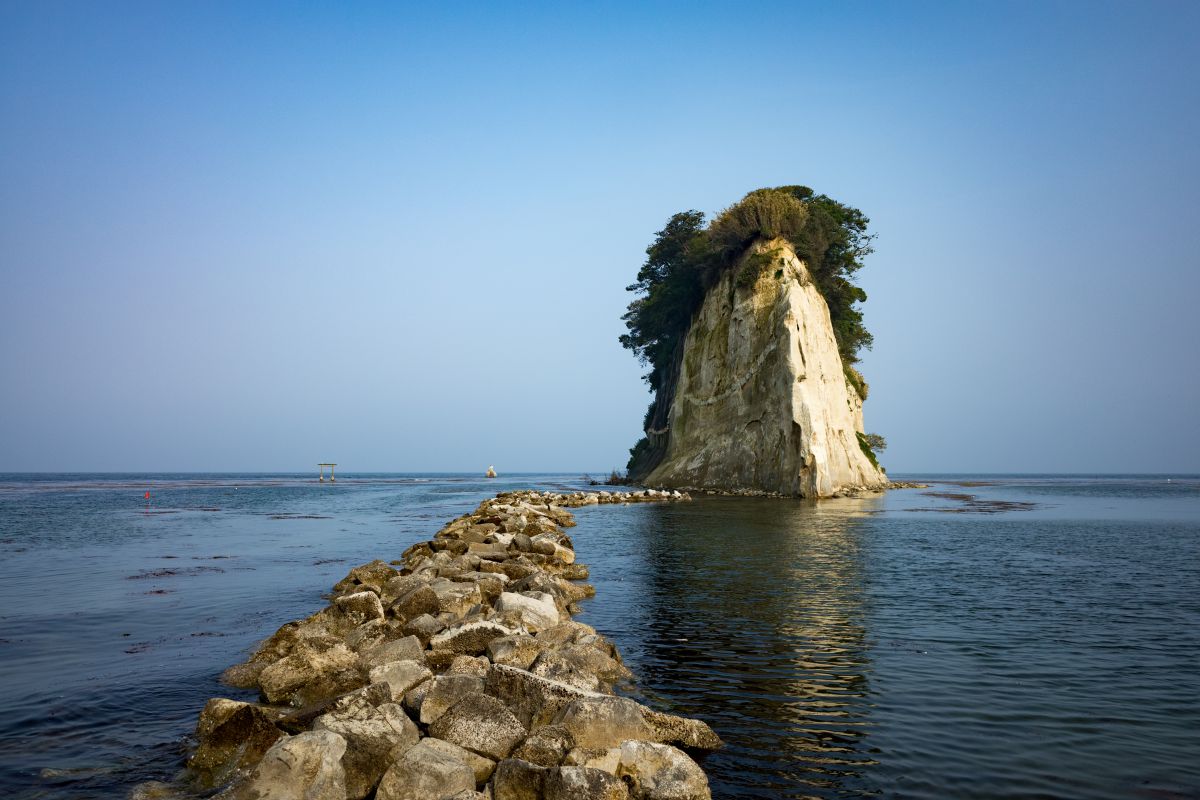 能登半島 見附島 軍艦島 自然 風景 海 Ganref