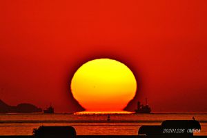 風早のだるま夕日 12・28 | GANREF