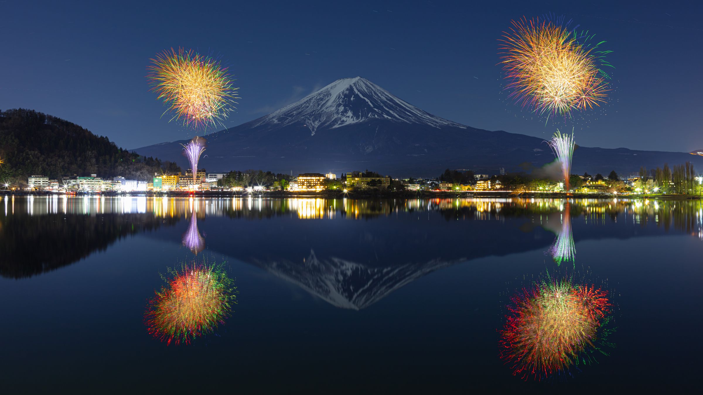 2023冬の河口湖花火大会2 | GANREF