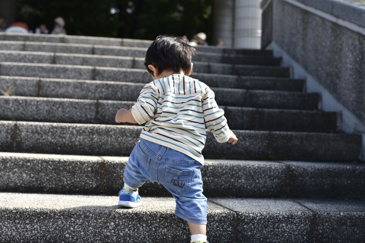 自分の足で一段一段 一歩ずつ 人物 子供 Ganref 自分の足で一段一段 一歩ずつ 人物 子供 Ganref
