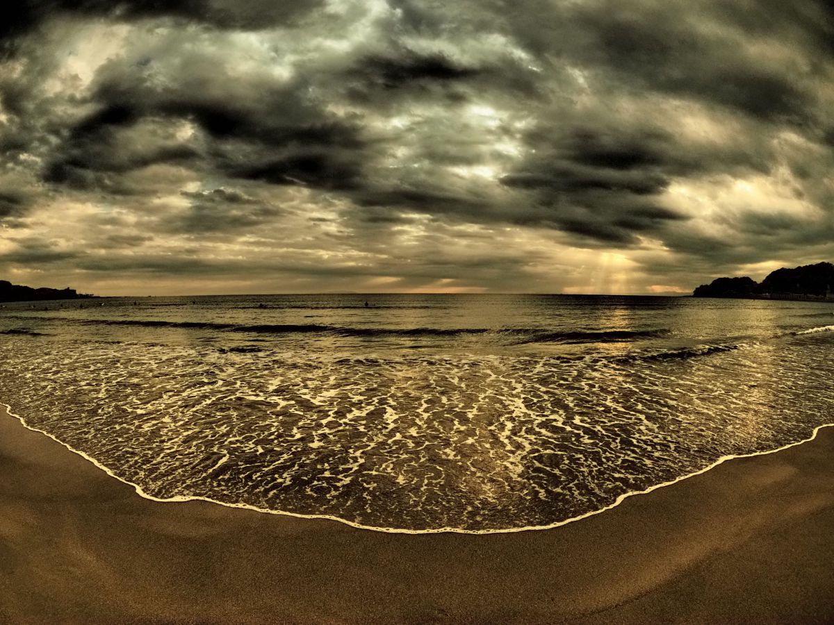 波打ち際 自然 風景 海 Ganref