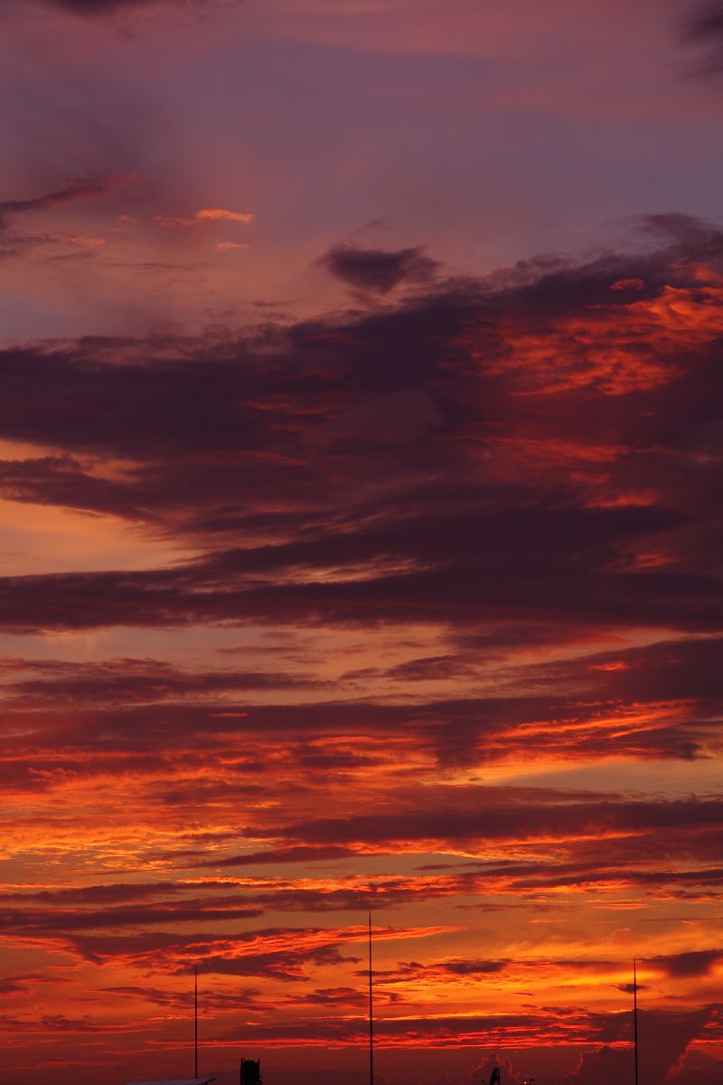 夕焼け雲 自然 風景 空 雲 Ganref
