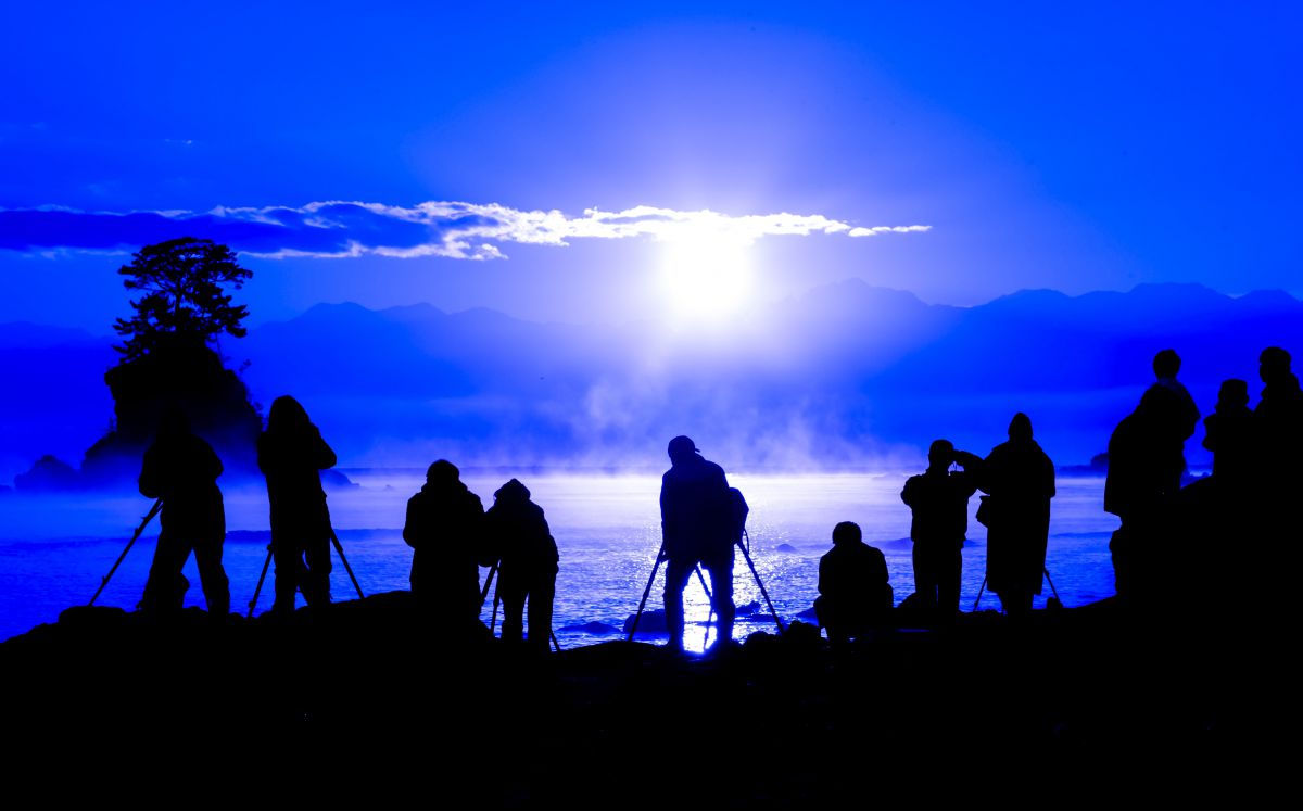 瑠璃色気嵐 自然 風景 海 Ganref