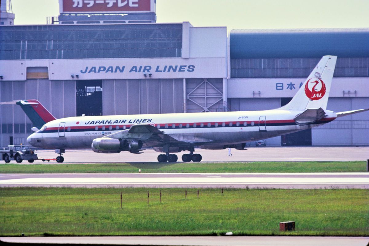 記憶の記録：日本航空ダグラスDC-8初号機JA8001 | GANREF