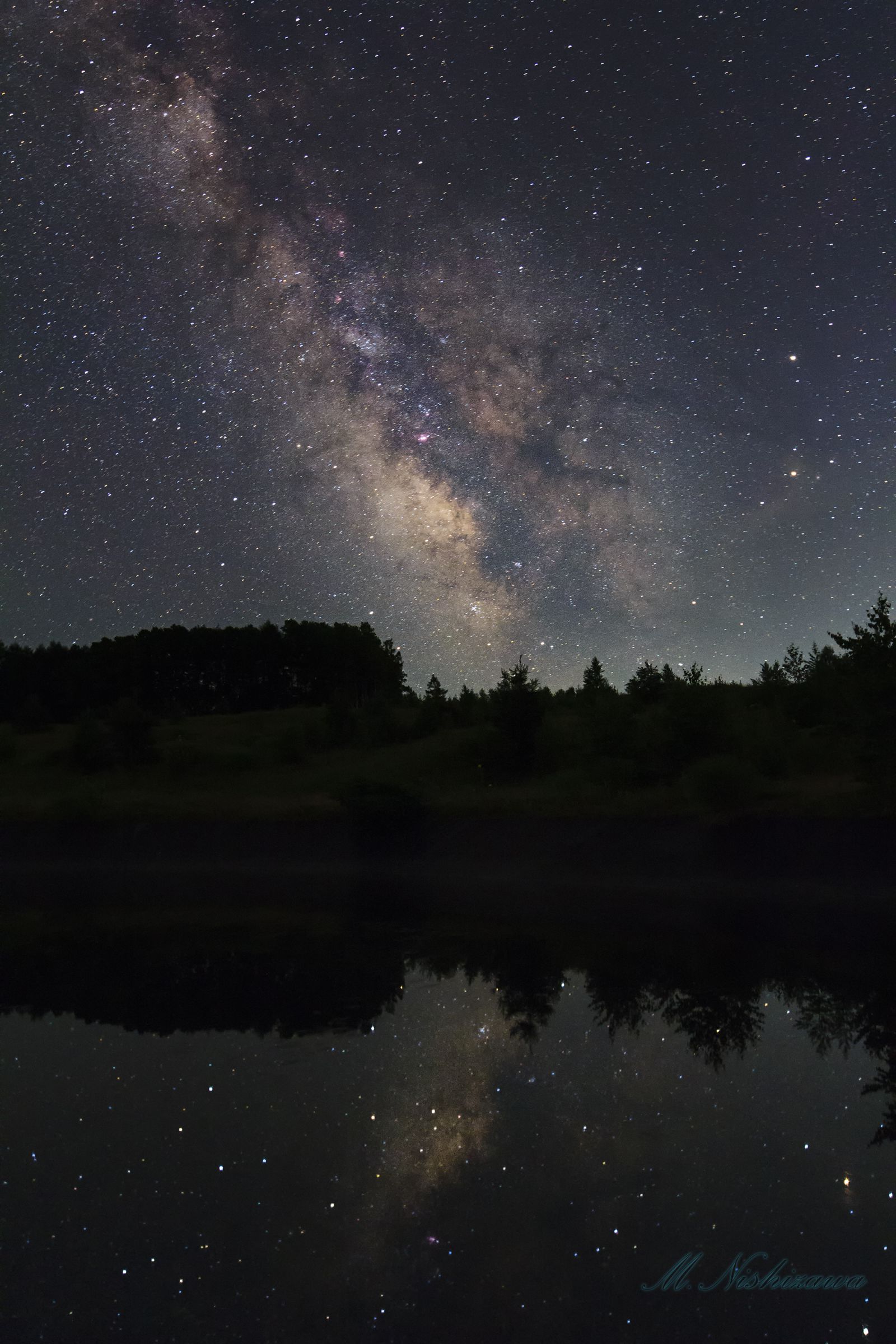 No.2【紀の里の川風景】 No.2【紀の里の川風景】 Chikuma River Panorama (Shinano River