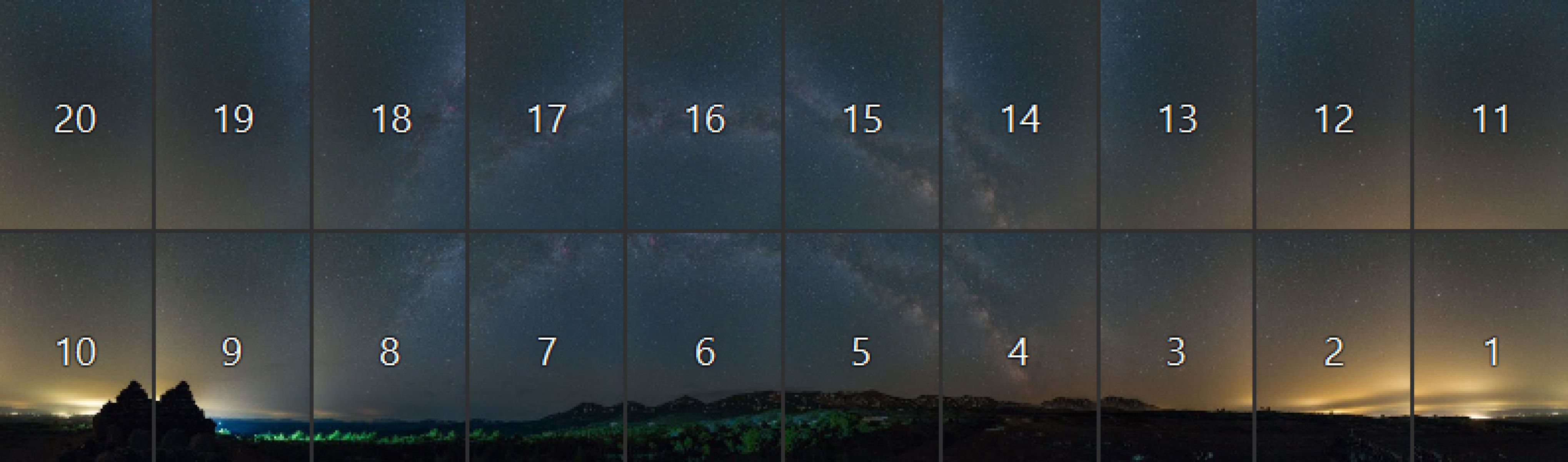 360度パノラマ星景写真の作り方 Ganref