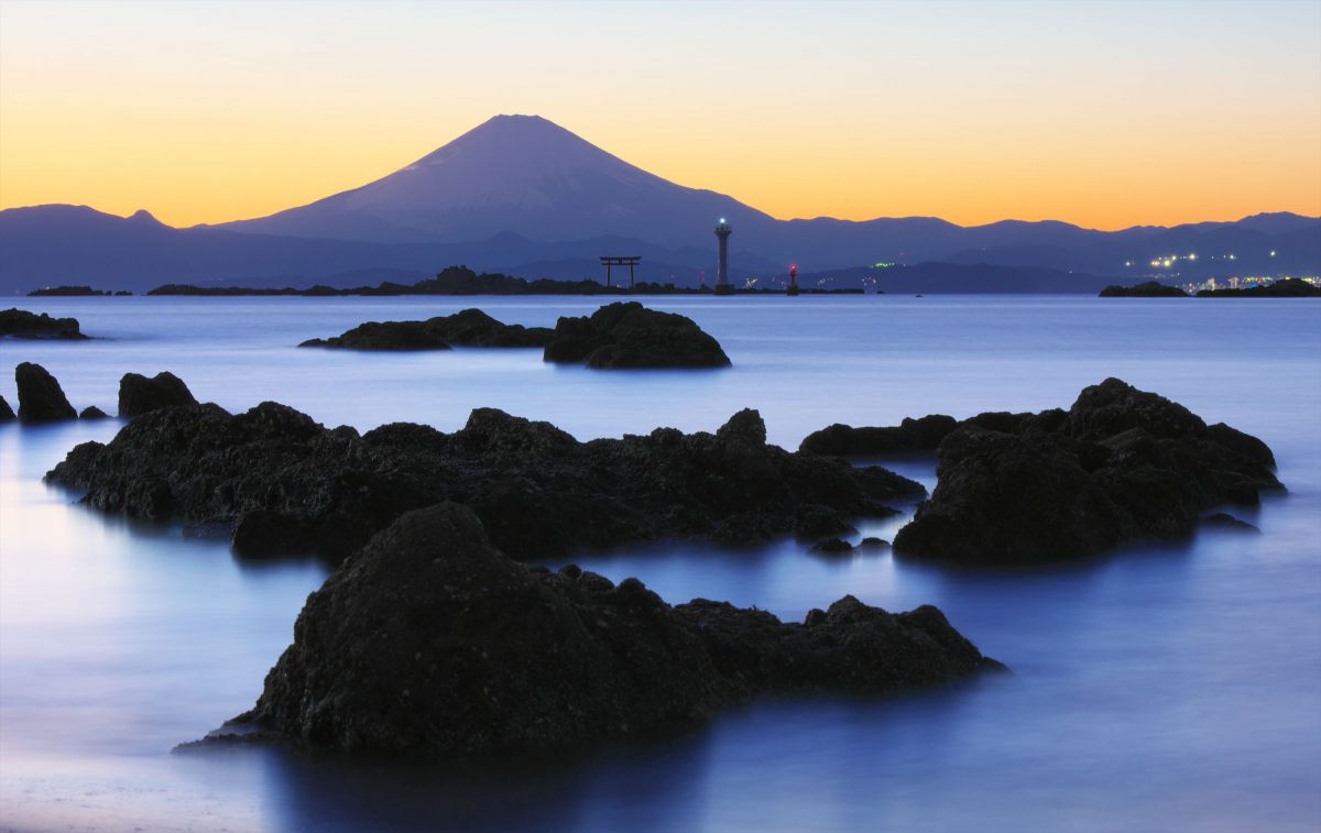 真名瀬海岸の夕景2 | GANREF