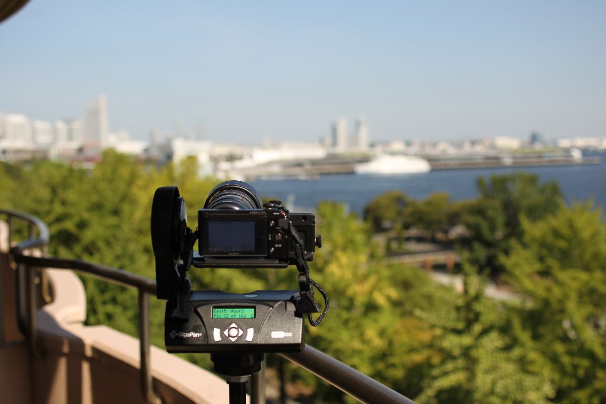 自動パノラマ雲台 GigaPan | GANREF