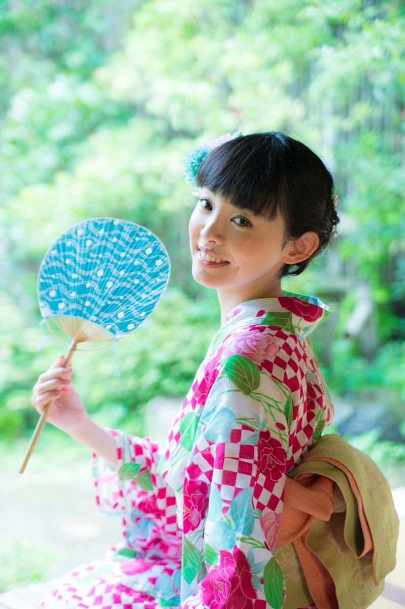 夏の浴衣美人 人物 女性 Ganref