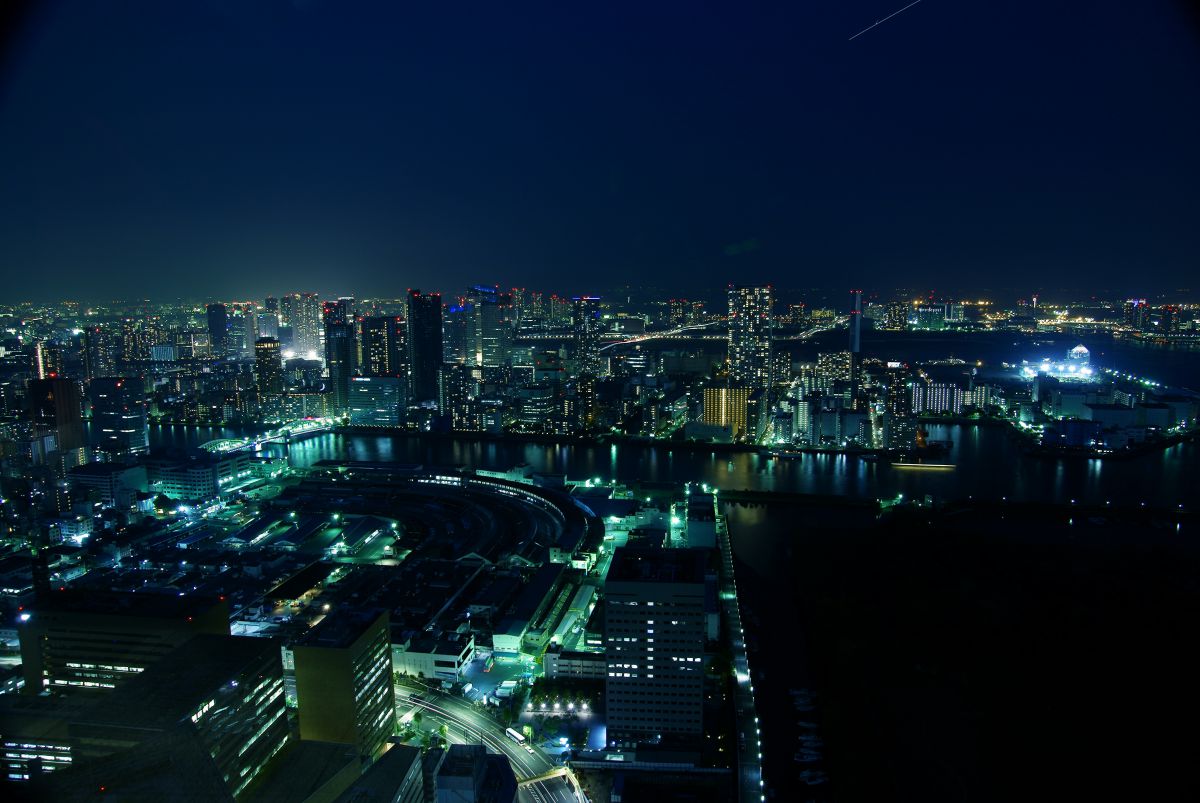 東京夜景物語inカレッタ汐留 街並み 建物 夜景 Ganref