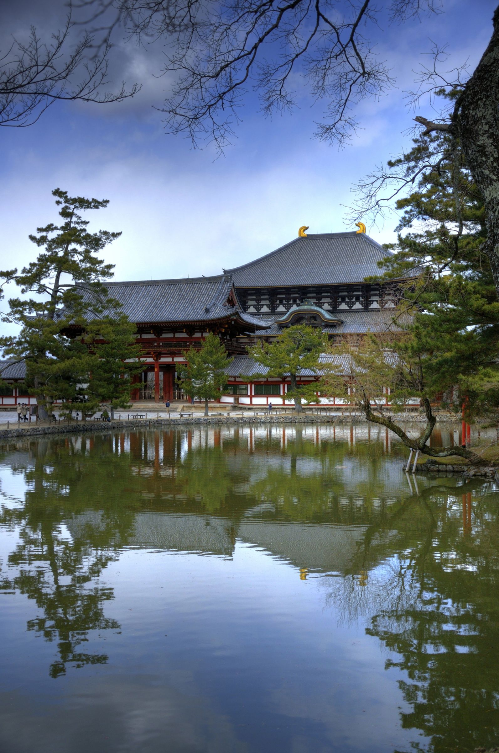 鏡池@東大寺 大仏殿 | GANREF