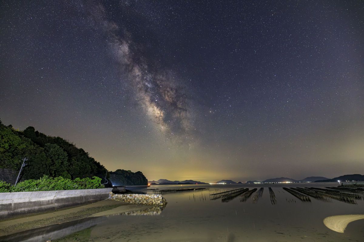 瀬戸内に昇る天の川 | GANREF