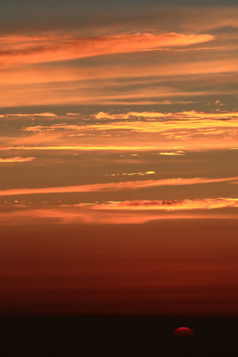 夕焼けのグラデーション 2 自然 風景 空 雲 Ganref