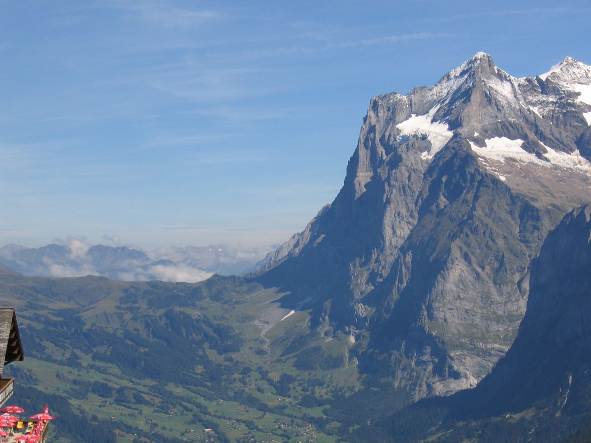 スイス ヴェッターホルン 自然 風景 山 Ganref