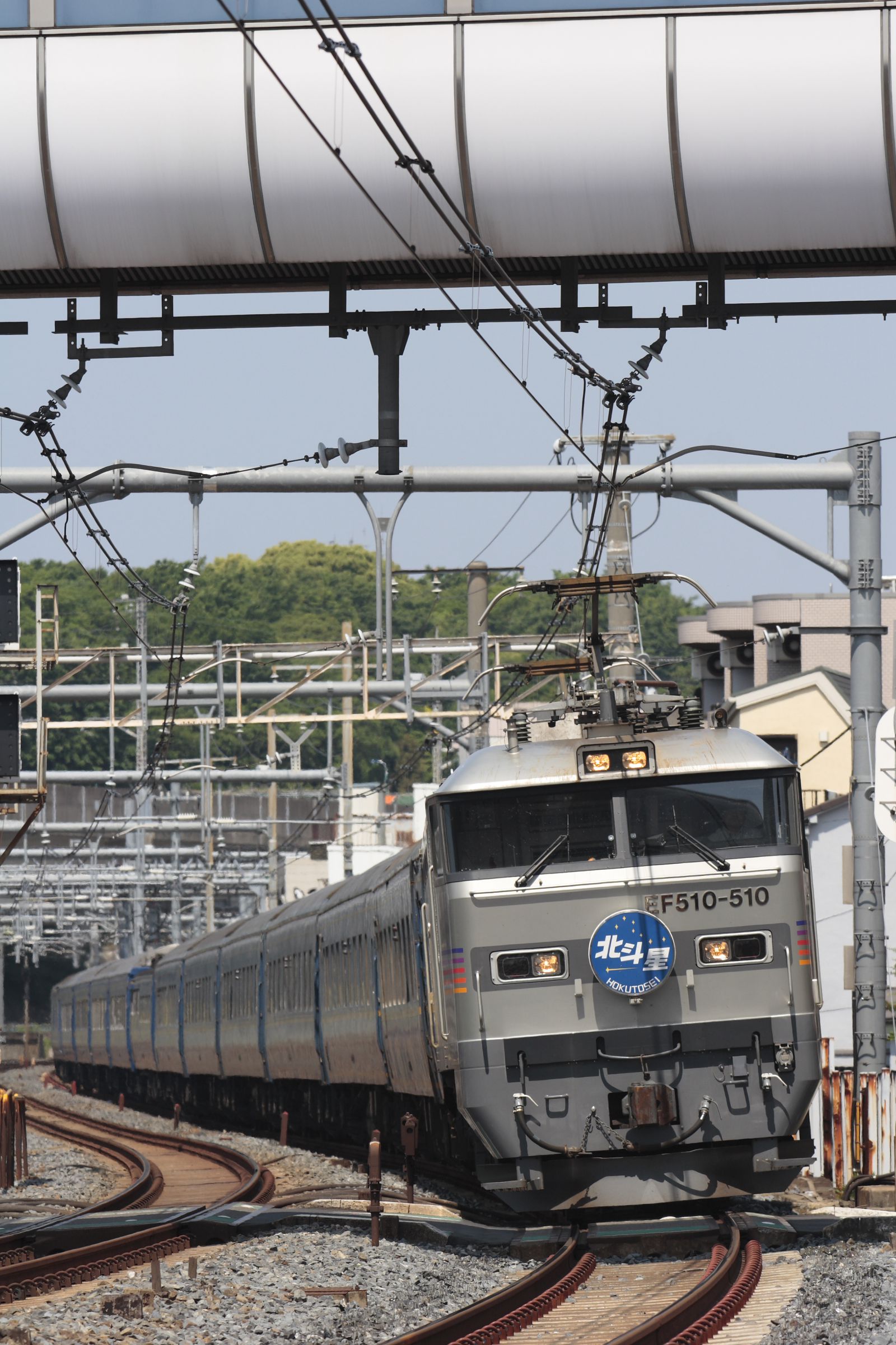 樫斗星” （カシオペア塗装EF510牽引寝台特急「北斗星」） | GANREF
