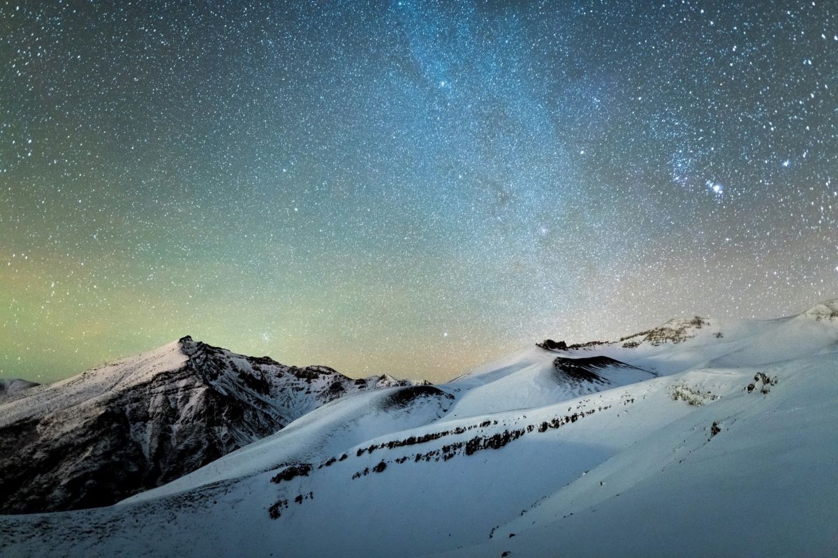 D850 での冬山 天の川 | GANREF