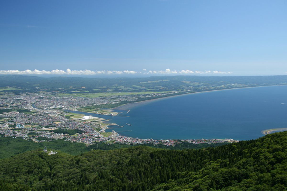 陸奥湾を眺める 自然 風景 海 Ganref