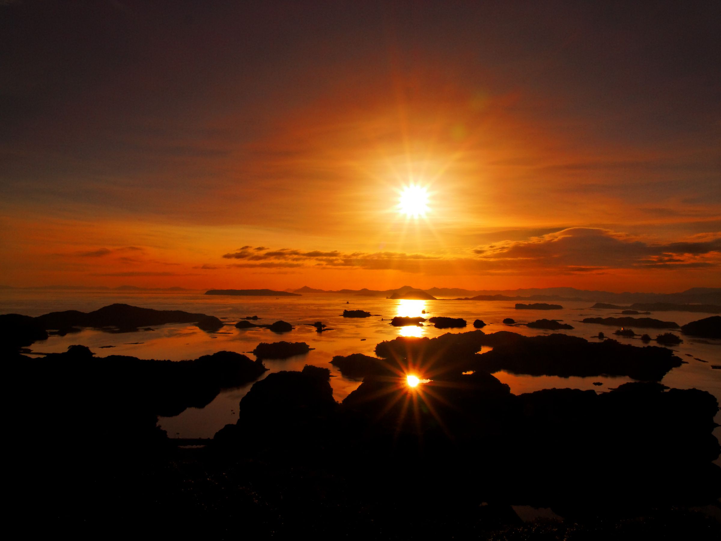 九十九島の夕焼け | GANREF