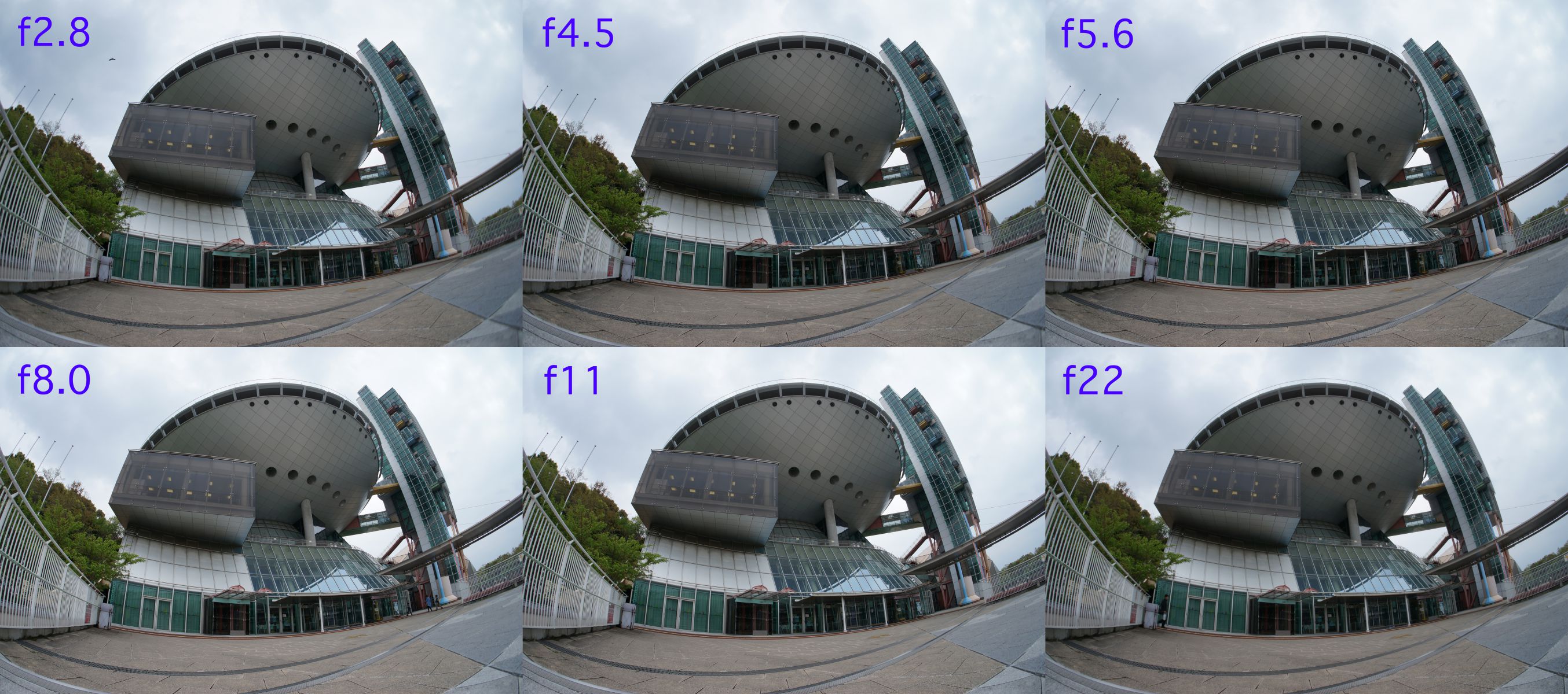 シグマ 10mm F2.8 EX DC FISHEYE HSMと比較してみました。 | GANREF