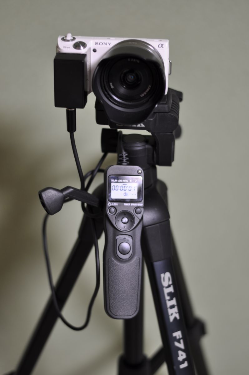 ソニーNEX-5N SIGMA60mmf2.8 三脚/シャッターリモコン/バッグ ソニー