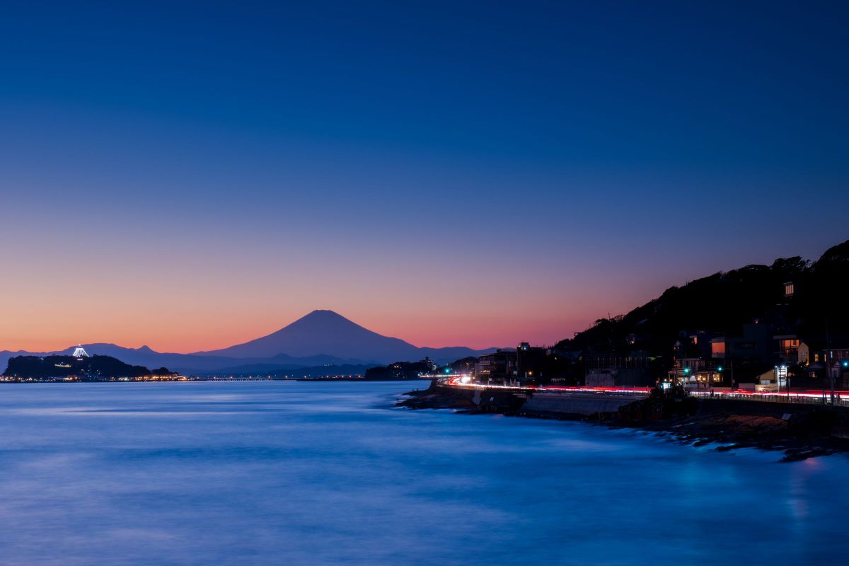 富士山と海と夕暮れの欲張りセット | GANREF
