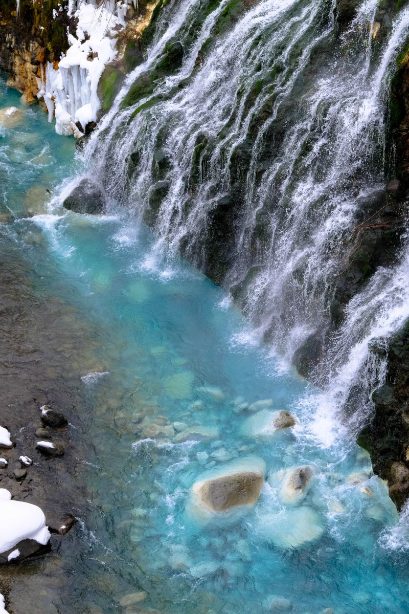 青い川 自然 風景 河川 Ganref