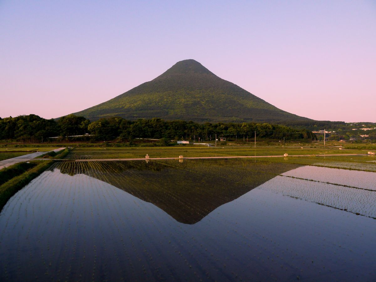 薩摩富士姿映 自然 風景 山 Ganref