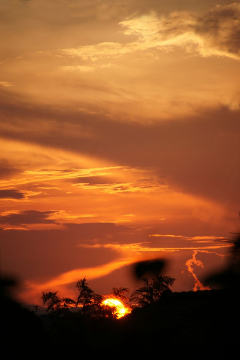 田園の夕焼け空 自然 風景 空 雲 Ganref 田園の夕焼け空 自然 風景 空 雲 Ganref