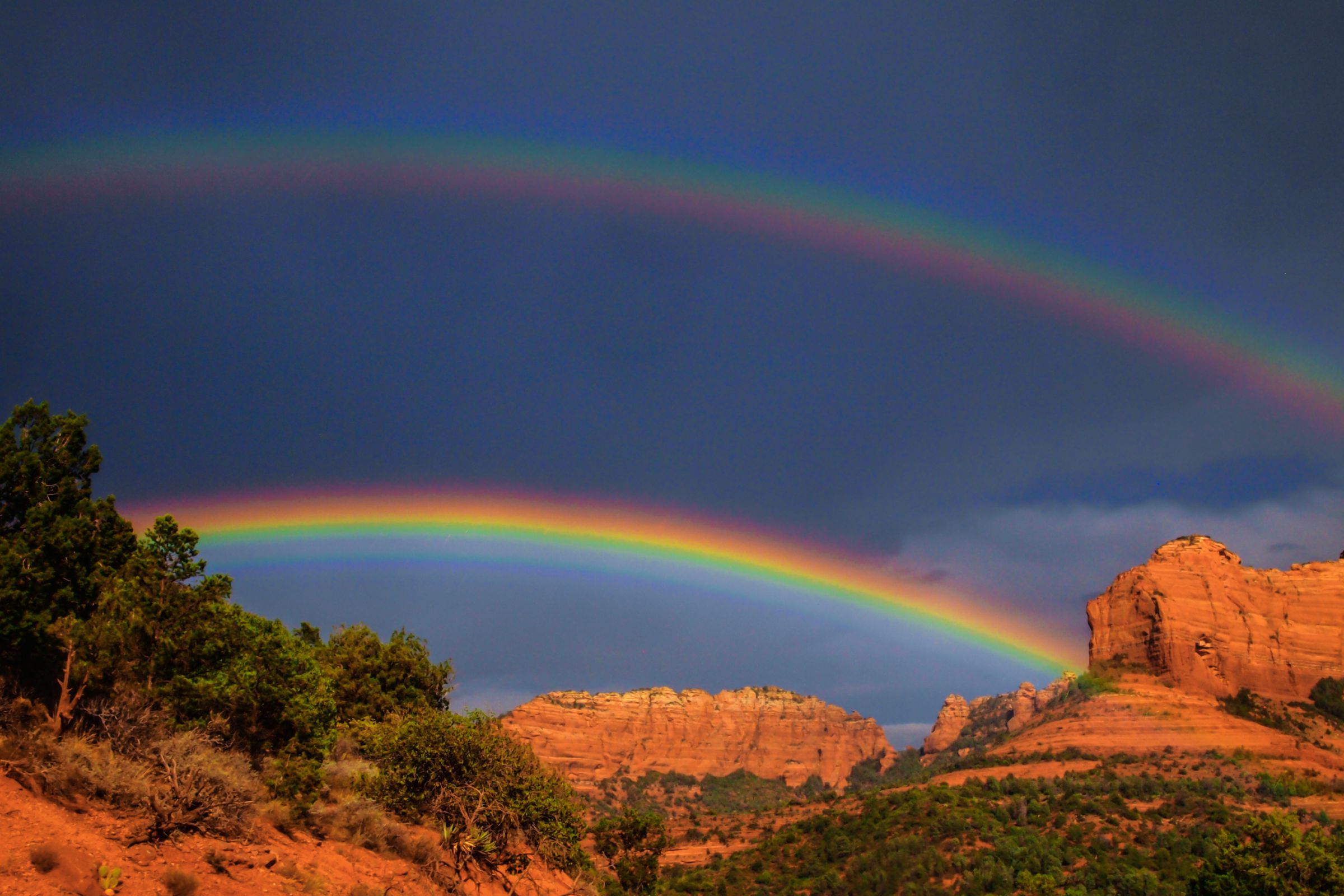 虹の架け橋〜セドナダブルレインボー | GANREF