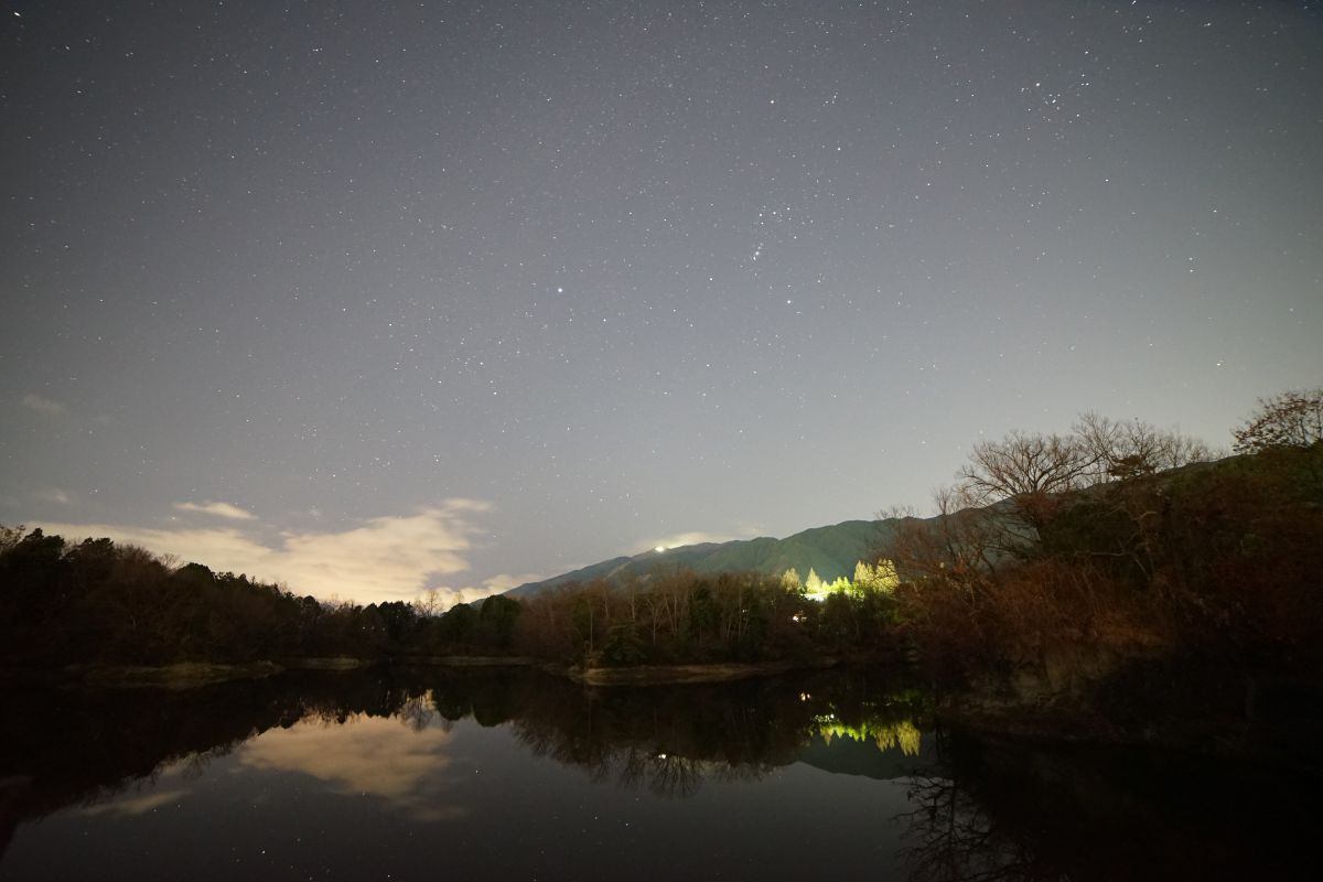 星景撮影時のFishEyeや出目金レンズの超広角でソフトフィルター使用