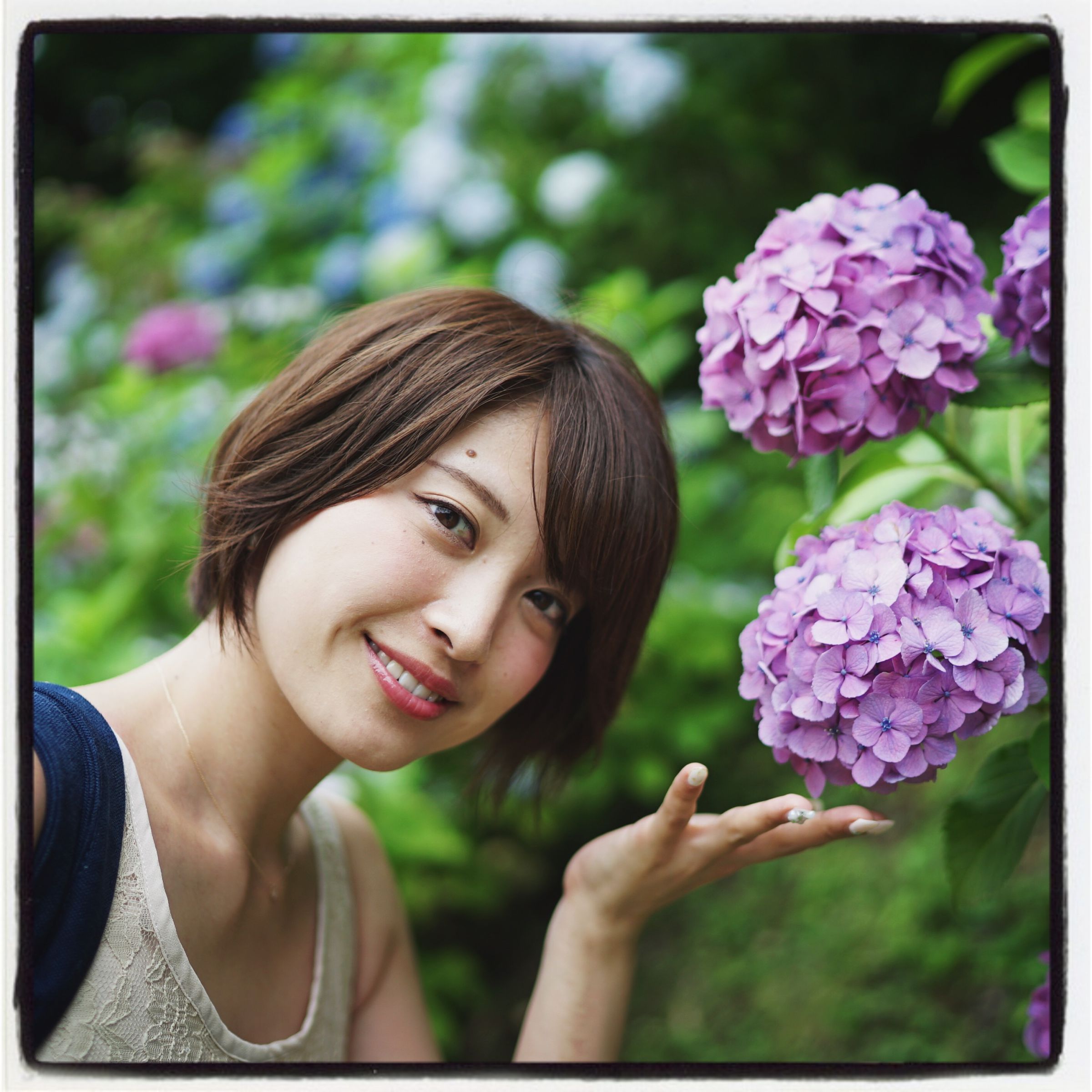 紫陽花 x ポートレート x 鎌倉 #006 | GANREF