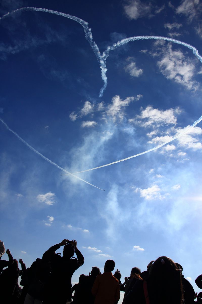 ハートを見上げて 自然 風景 空 雲 Ganref