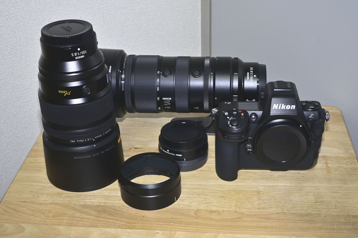 コレクター必見】Nikon 純正 Close-Up ニコンSシリーズ用 元箱 ニコン Z8 & NIKKOR Z 70-200mm f/2.8 VR S II] 001_いよいよ | GANREF
