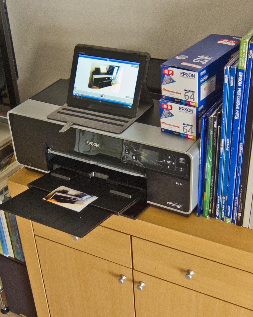 EPSON PX-5V レビュー] ① 機材到着！ | GANREF
