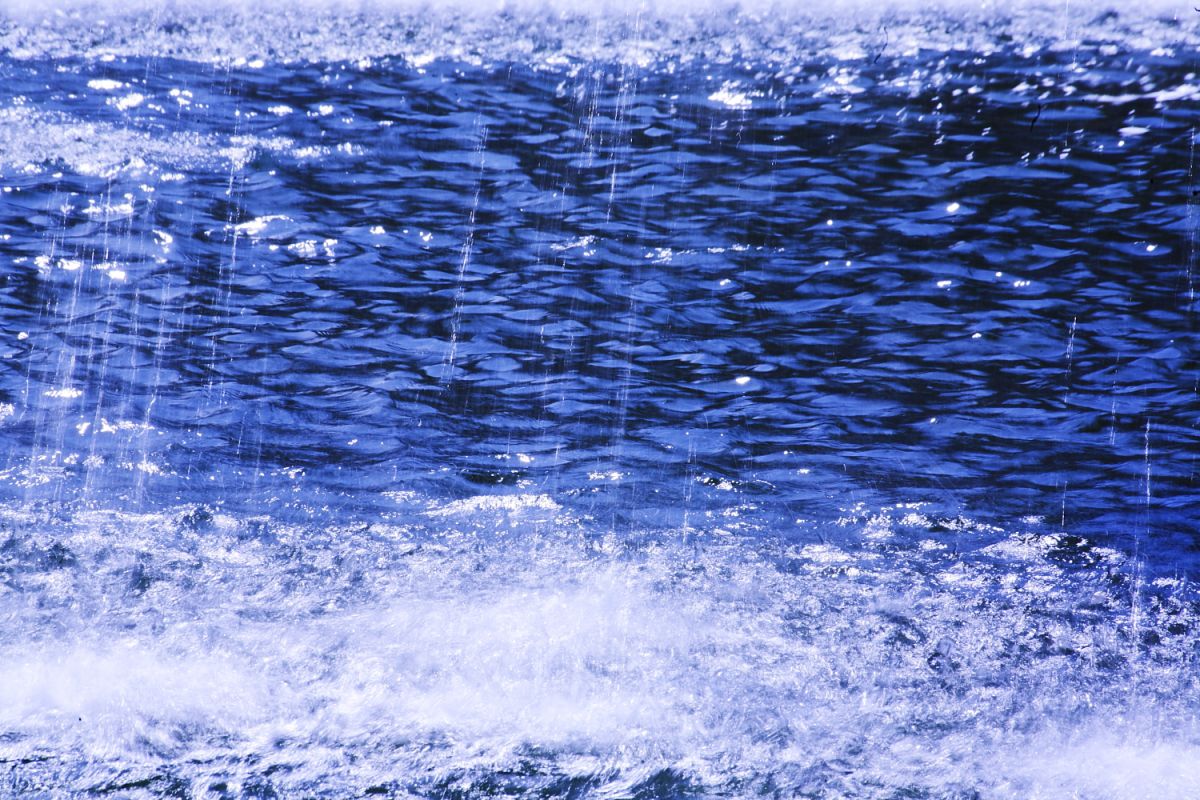 天 雨 海 自然 風景 水辺 Ganref