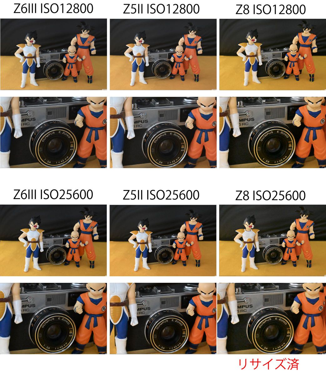 ニコン Z5II & Z6III」29- Z6IIIやZ5IIはZ8に比べて暗所に強いカメラと