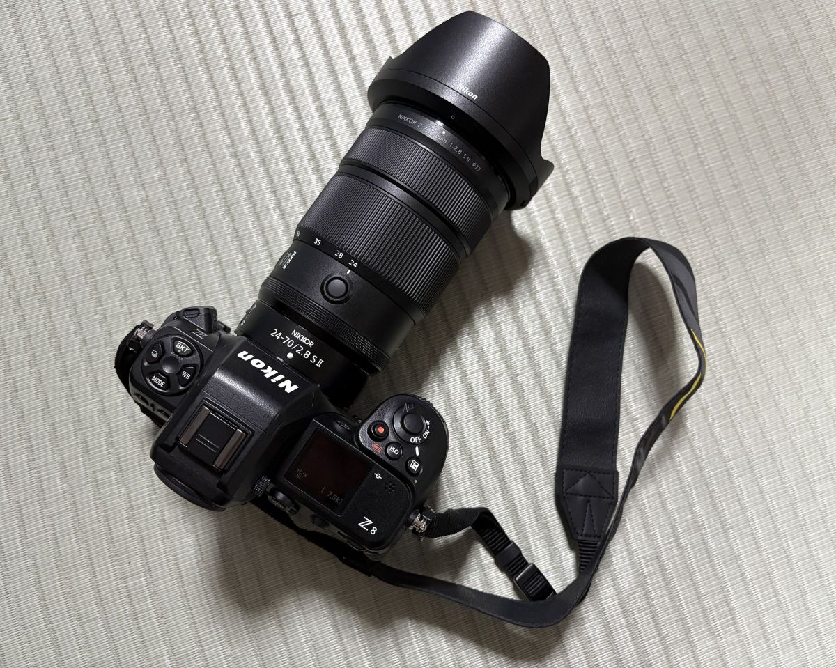 ニコン Z8 & NIKKOR Z 24-70mm f/2.8 S II］レビュー02「使用初日に