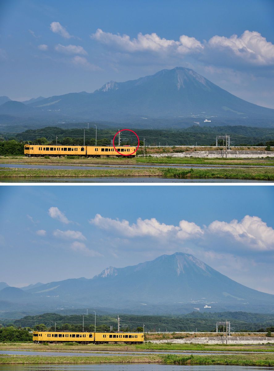 風景写真 愛機と富士山🗻 次は晴天の昼間に撮りたい。 ＊Camera OM SYSTEM OM-1