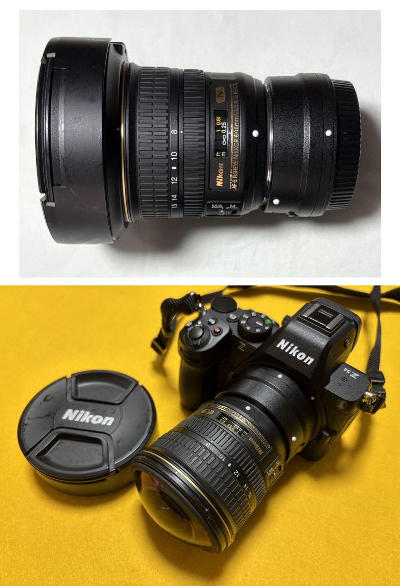 みみページ☆魚眼レンズ、ニコンマウント☆ Nikon Zマウントの対角魚眼レンズ（フルサイズ対応） - ユーシー