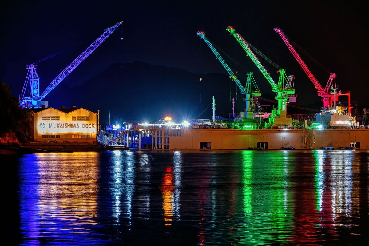 夜 夜の和歌山市中心部🌃 Nikon Z6 ii に NIKKOR Z26mm f/2.8をつけて