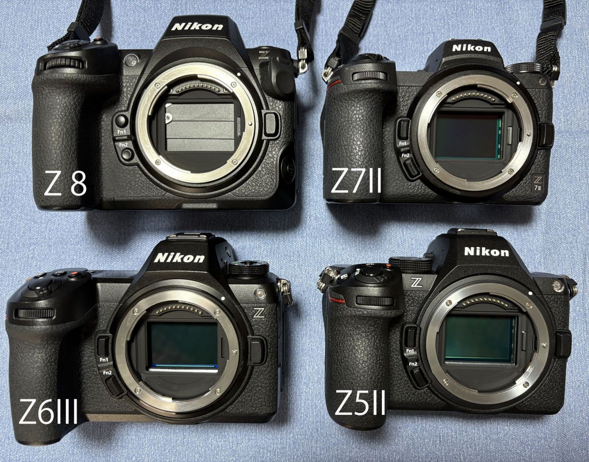 ニコン Z5II & Z6III」33- ニコンZマウントカメラのセンサーゴミ問題