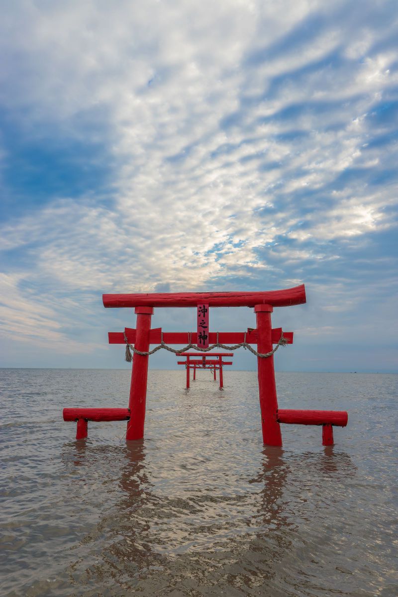 大魚神社の海中鳥居 | GANREF