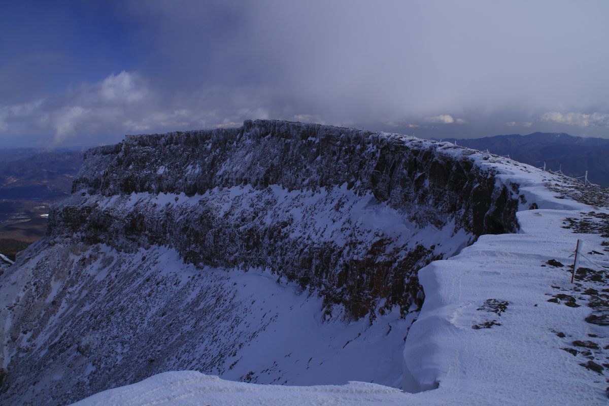 爆裂火口 自然 風景 山 Ganref