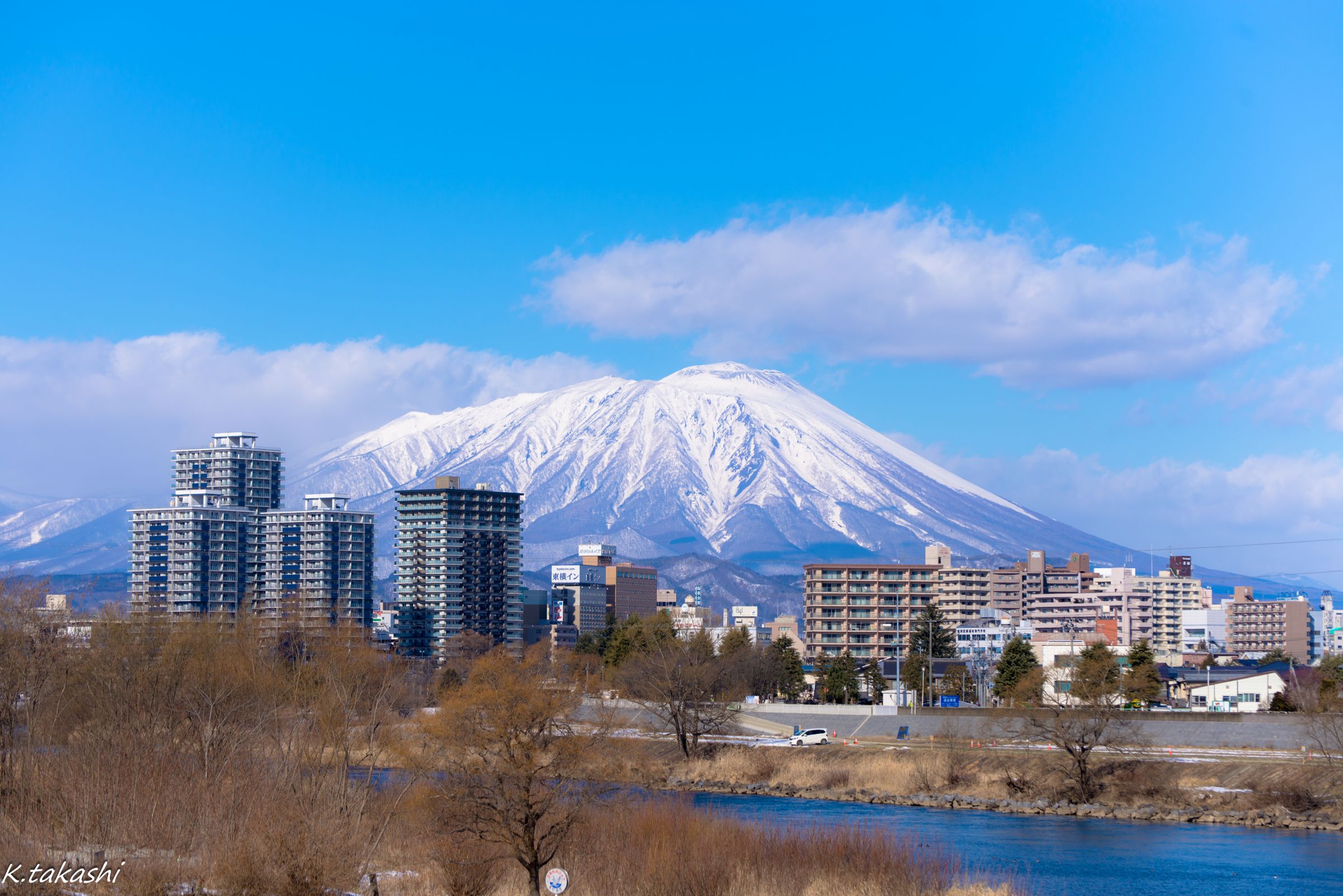 冬の岩手山 | GANREF