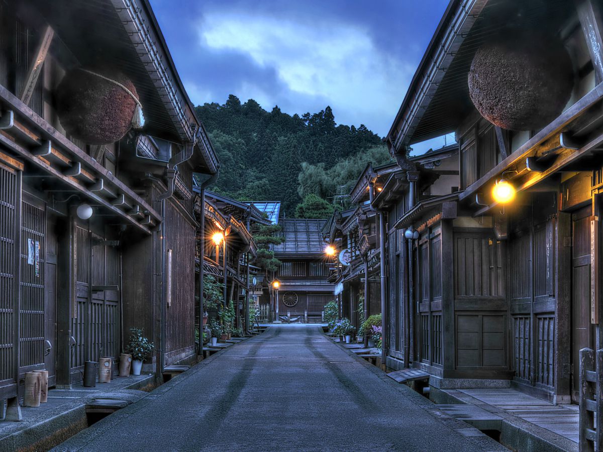 飛騨高山の町並み 街並み 建物 街並み Ganref