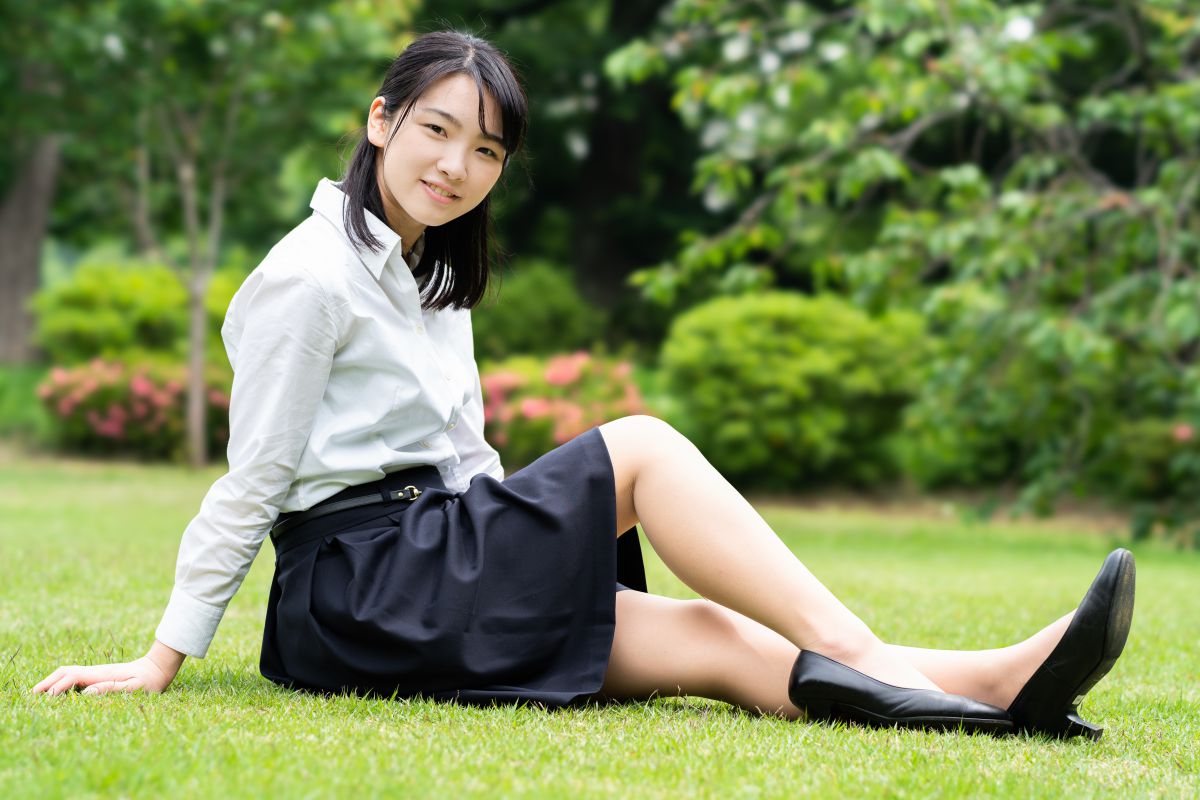 リラックスモード 人物 女性 Ganref