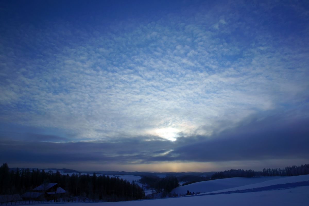 冬のうろこ雲 自然 風景 大地 Ganref 冬のうろこ雲 自然 風景 大地 Ganref
