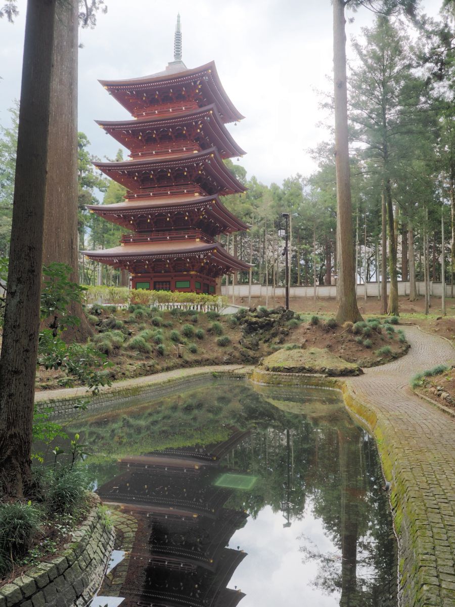 五重塔 街並み 建物 神社 寺 教会 Ganref