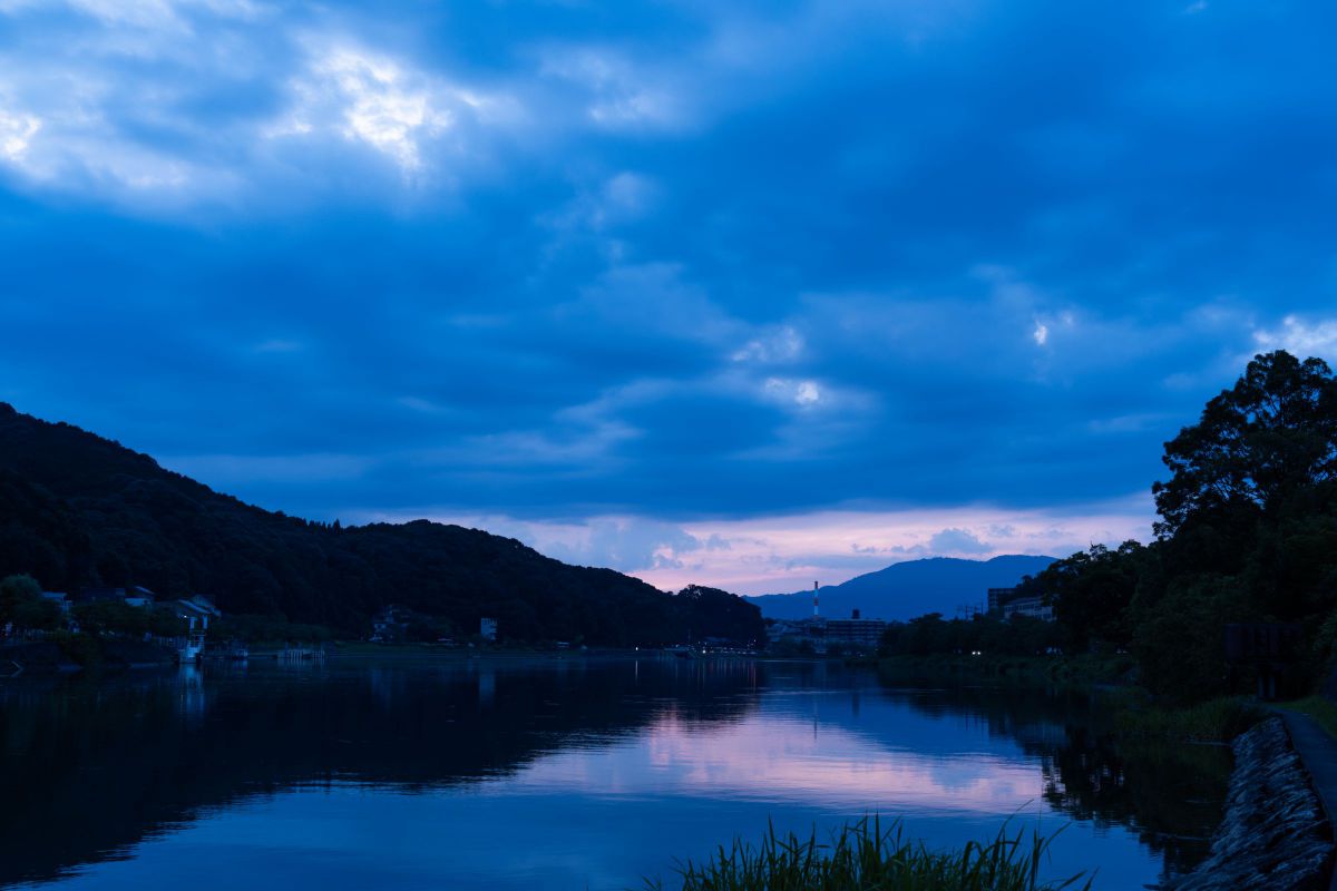 暮れ方の瀬田川 | GANREF