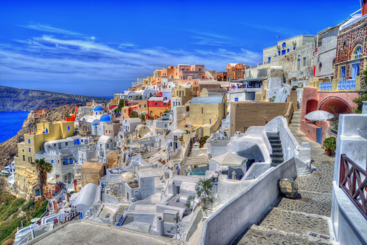サントリーニ島 イアの街 おもちゃ箱の街 世界 ヨーロッパ Ganref
